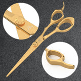 Haircut Scissors Professional, Sirabe 6.5" Hair Cutting Scissors Right Hand Razor Edge Barber Shears Trimming Haircut Scissors for Men and Women, Japanese Stainless Steel for Home Salon Hairdressing Visit the Sirabe Store